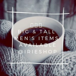 🎉💥🎉💥 BIG & TALL MEN’s ITEMS AVAILABLE 🎉💥🎉💥